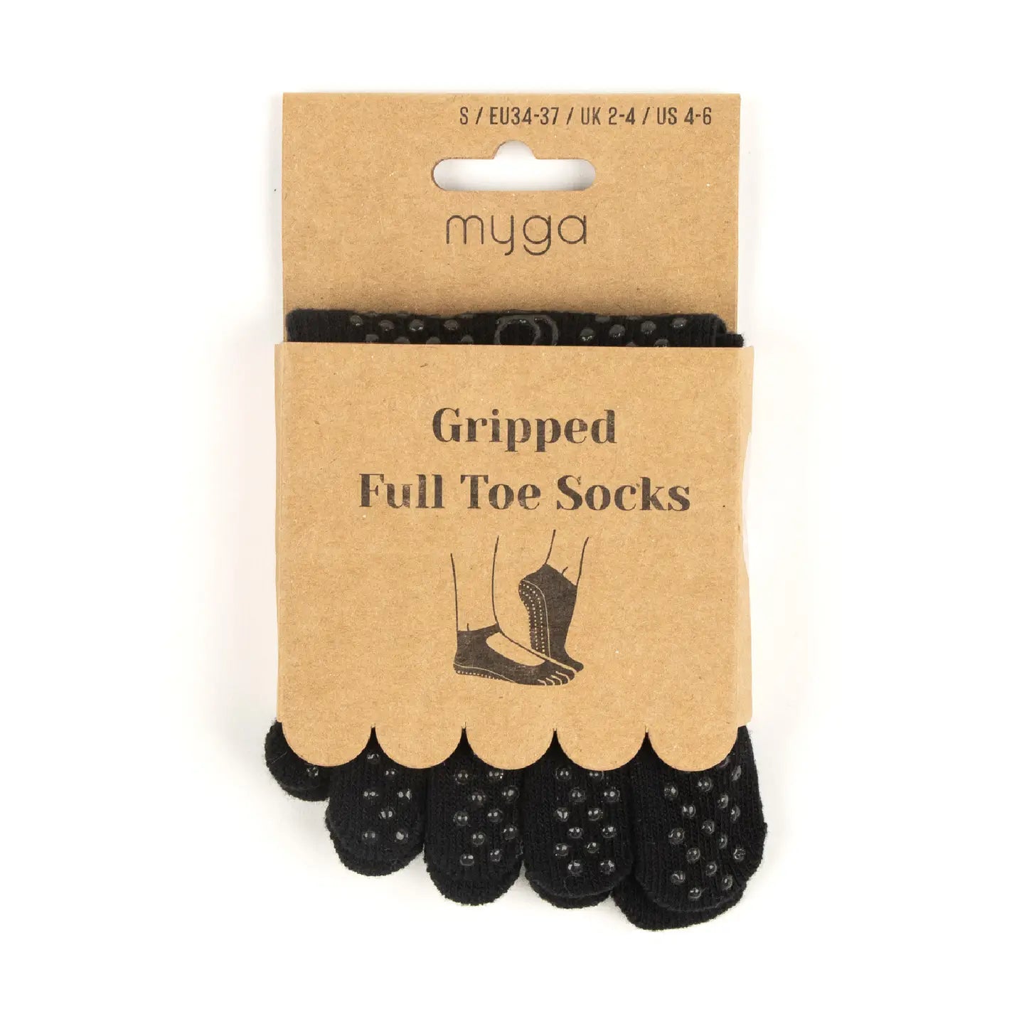 Chaussettes de Yoga Antidérapantes