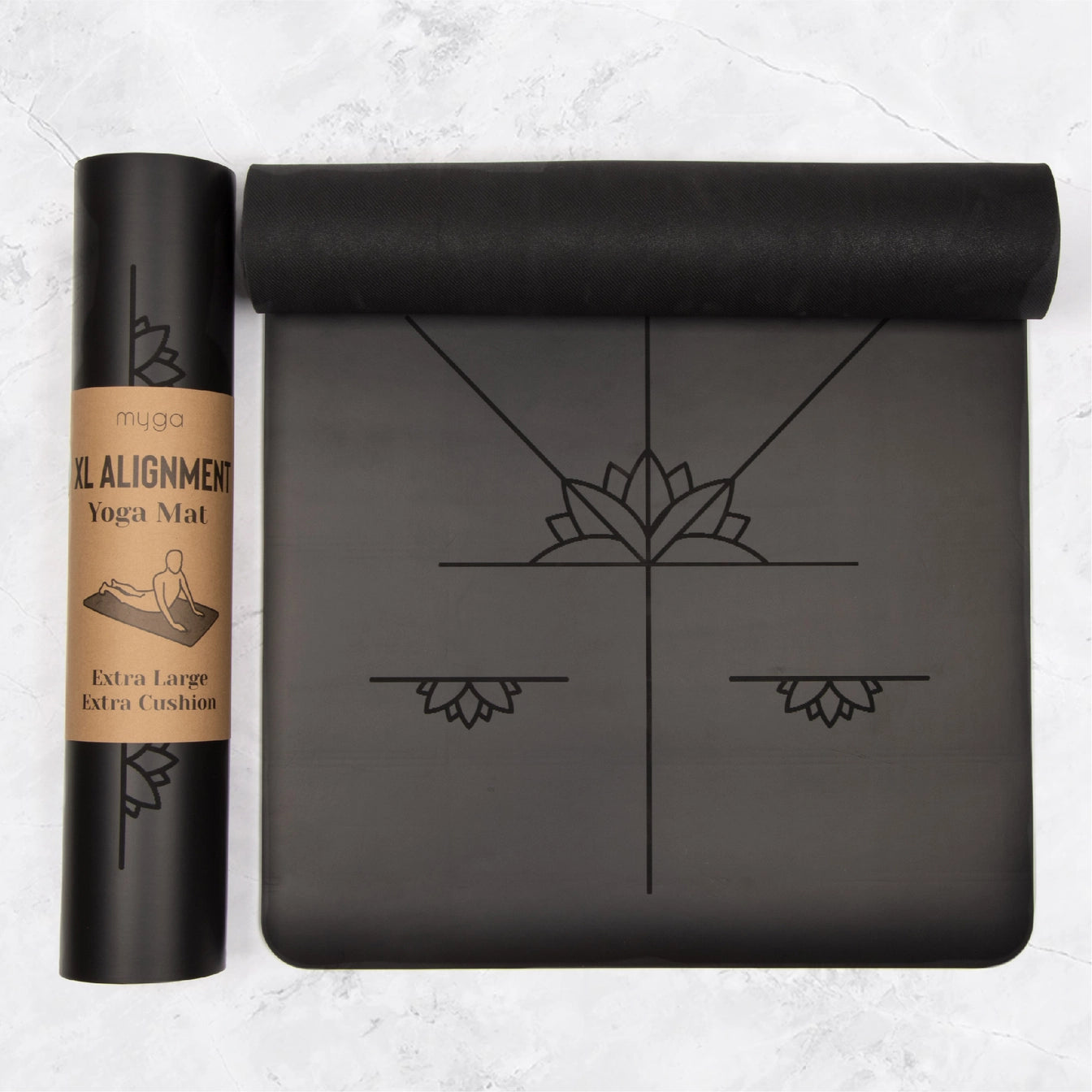 Tapis de Yoga XL Alignment