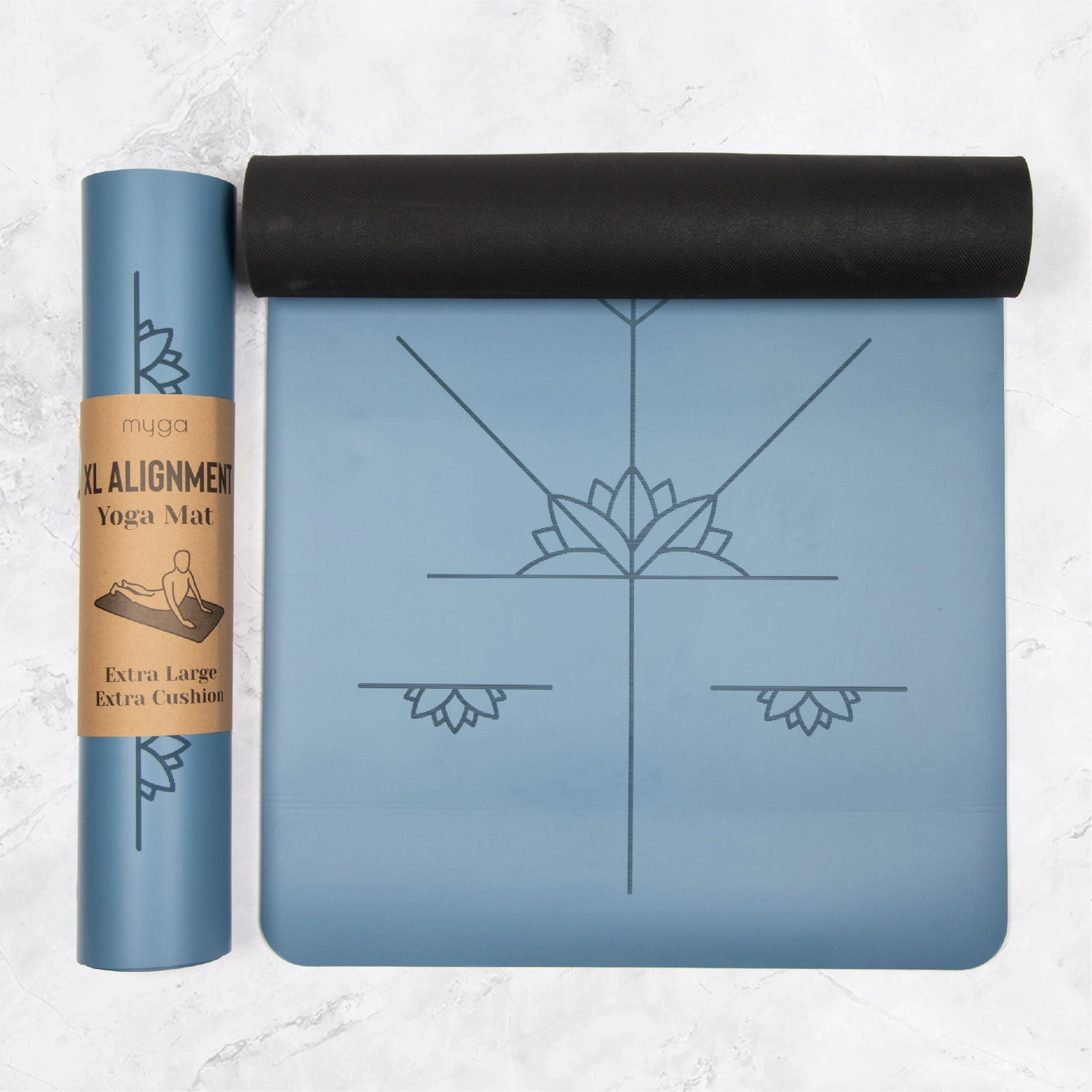 Tapis de Yoga XL Alignment