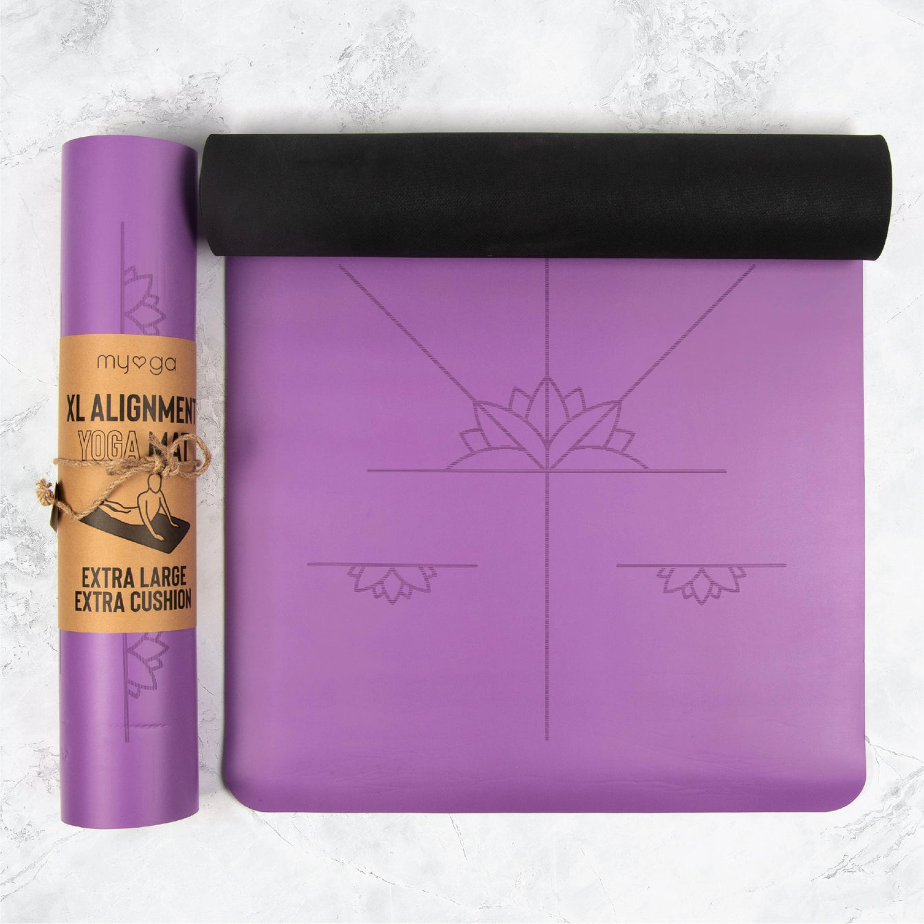 Tapis de Yoga XL Alignment